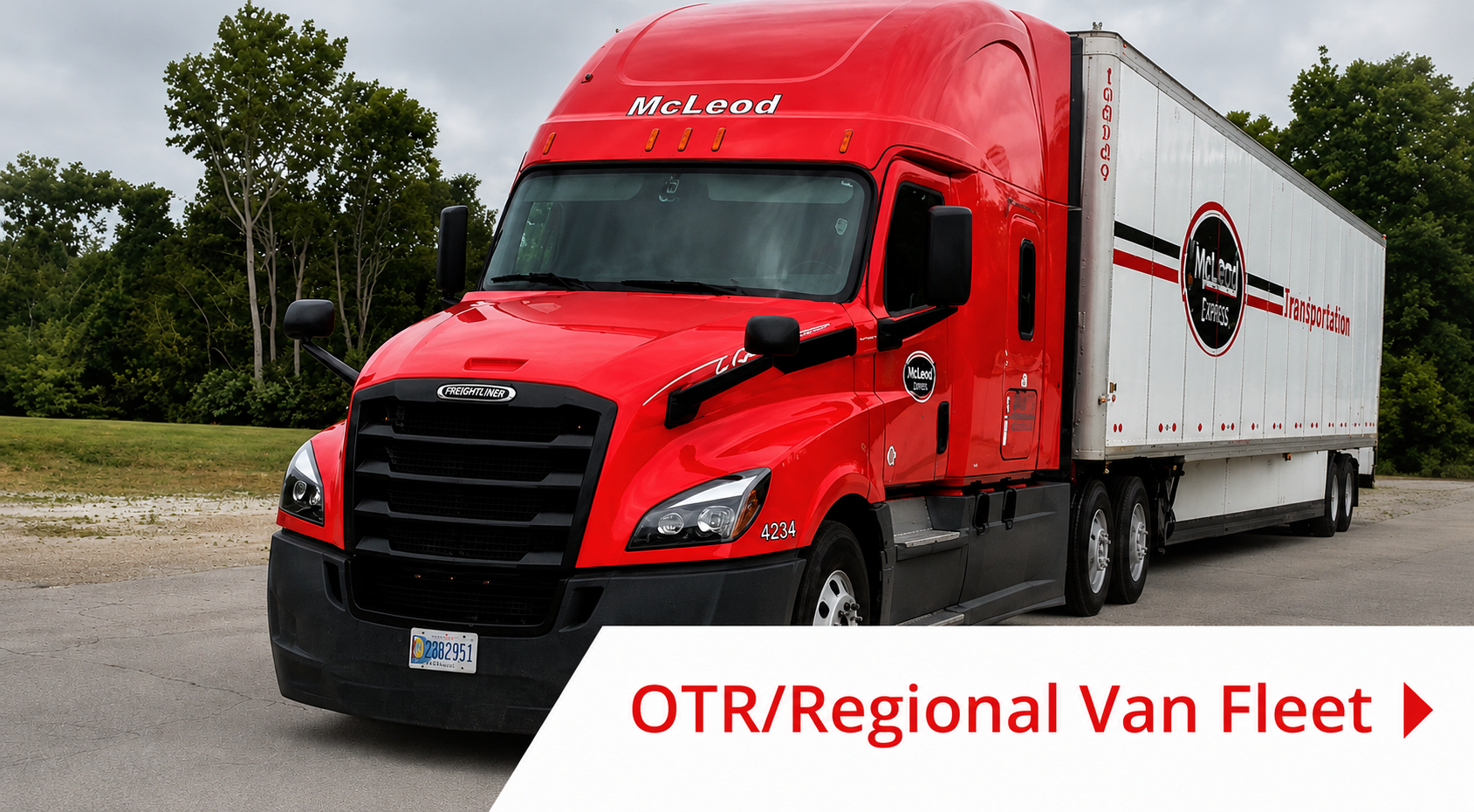 OTR Regional Van Fleet